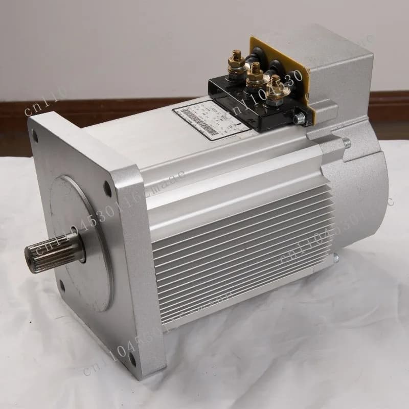 48V 4KW Electric Golf Cart Motor with Brake AQHT4-4104B-XL90 AC Motor for Golf Carts