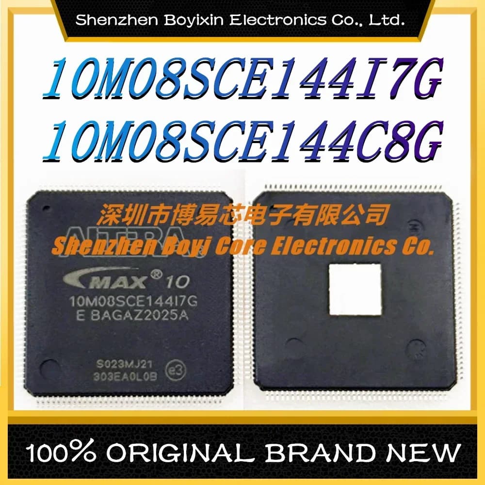 10M08SCE144I7G 10M08SCE144C8G  Brand New Original Genuine Ceramic shell