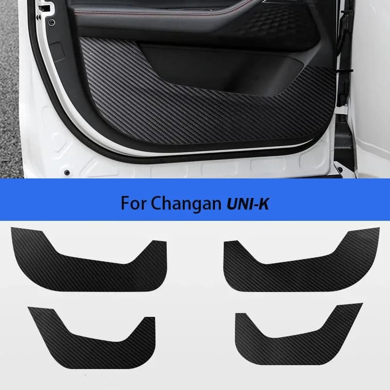 Car Door Anti-scratch Wear-resistant Waterproof Anti-kick Pad Stickers Protective For Changan UNIK UNI-K 2020-2022 Car Accessor