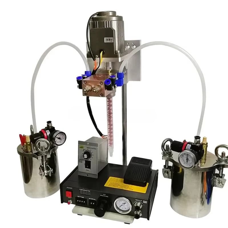Injection Molding  Motor Rotor Machine  Magnet Tile Glue Filling Distributor