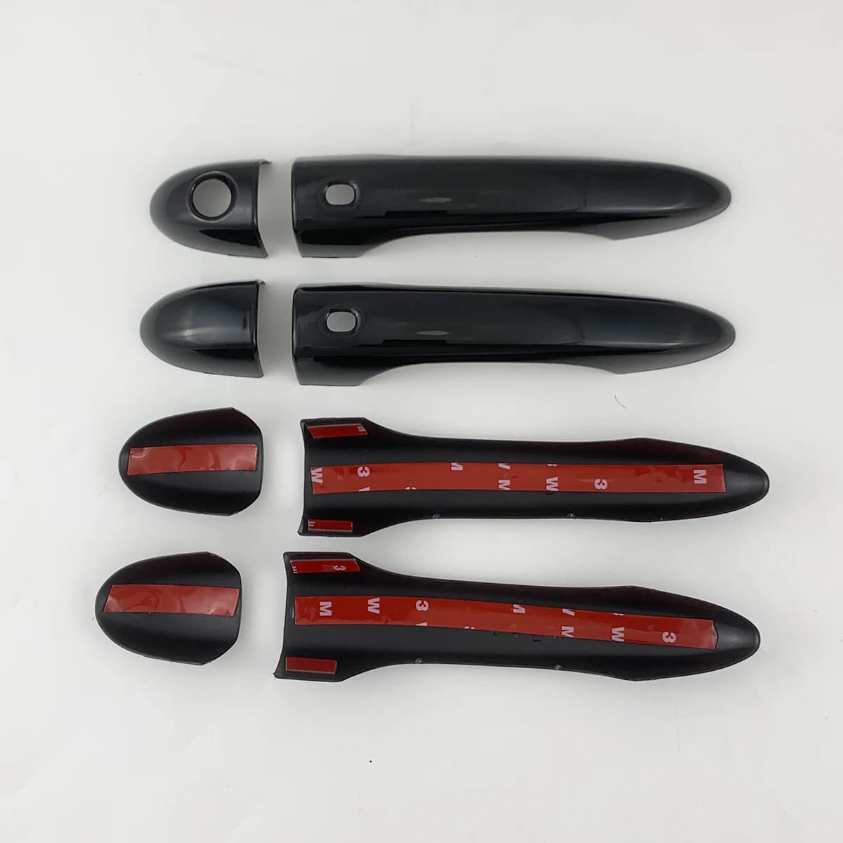 Gloss Black Car Accessories Door Handle Cover Trim Paste Style For Maserati Levante 2016 2017 2018 Ghibli 2014-2018 Quattroporte