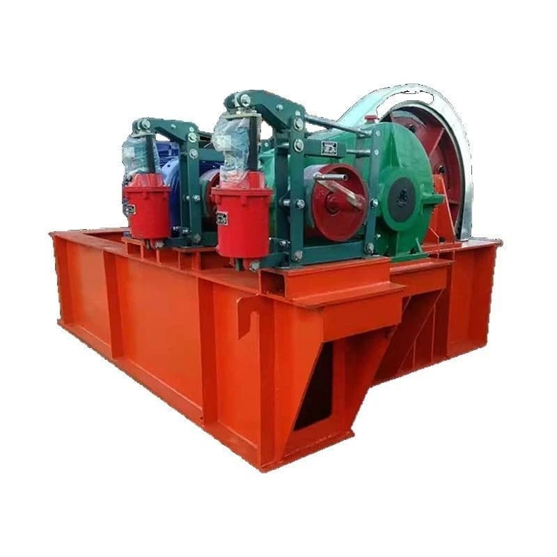 Mobile fixed hoisting hoist Fixed double hoisting point Closed high lift hoist trolley hoist