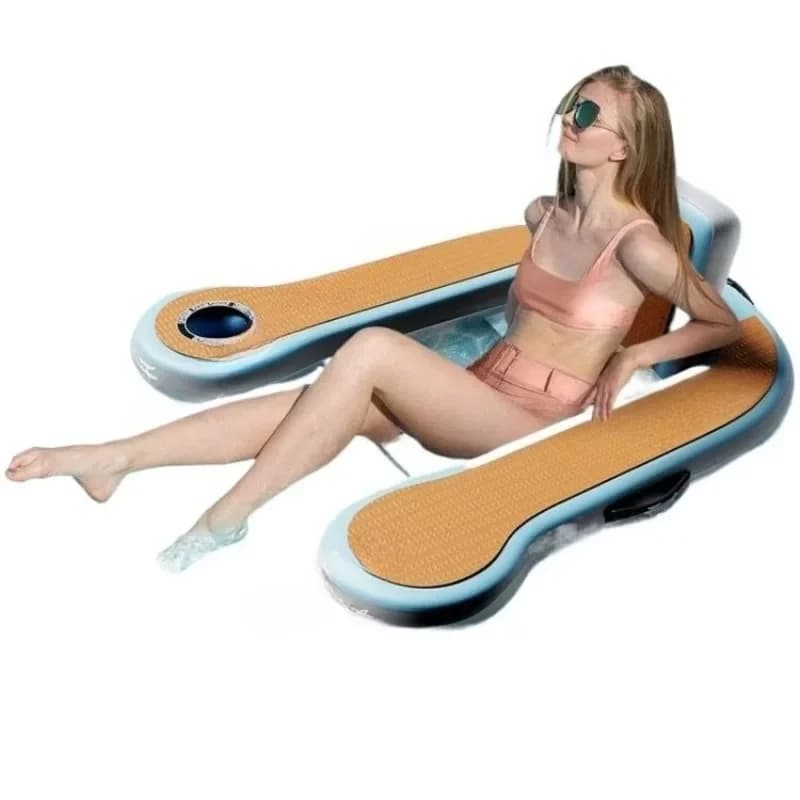 Floating table swimming leisure floating row pool party built-in cup holder floating mat y