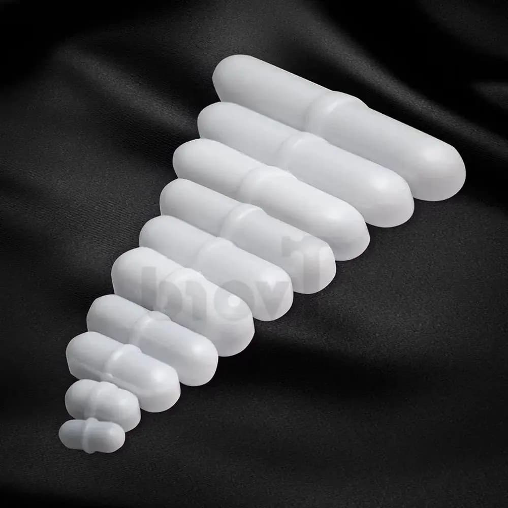 1/5/10/20/50/100Pcs Magnetic Stirrer Bar PTFE Magnetic Stirrer Type-B Mixer Stir Bars For Lab Supplies
