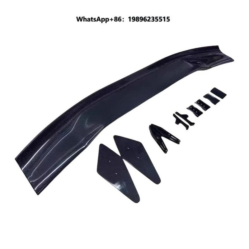 Upgraded and Modified A-style  Carbon Fiber Rear Spoiler Wing