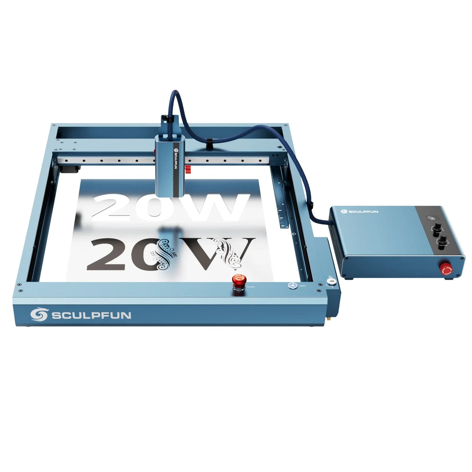 SCULPFUN A9 Ultra 20W Fiber Engraver and Cutting Machine