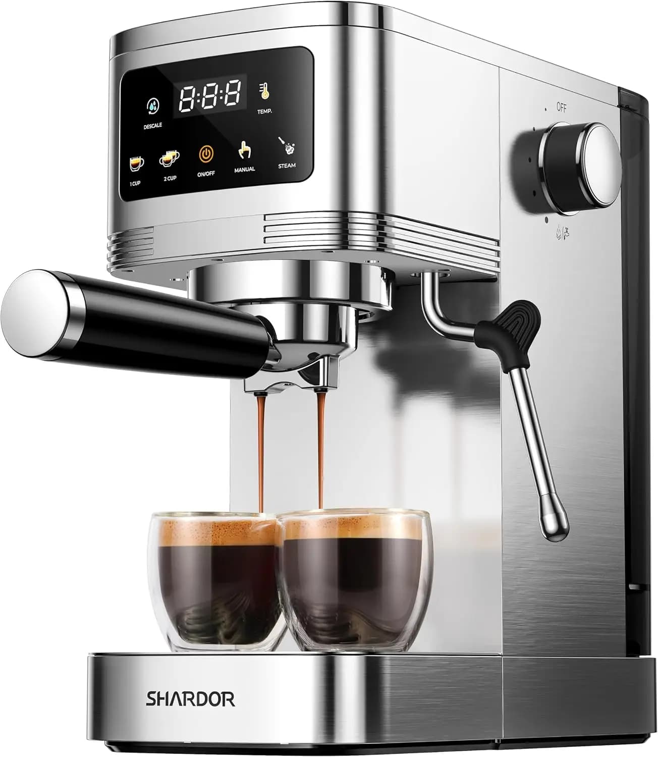 ^For Espresso Machine 20 Bar, Professional Espresso Machine with Milk Frother and Touchscreen, Expresso Coffee Machines