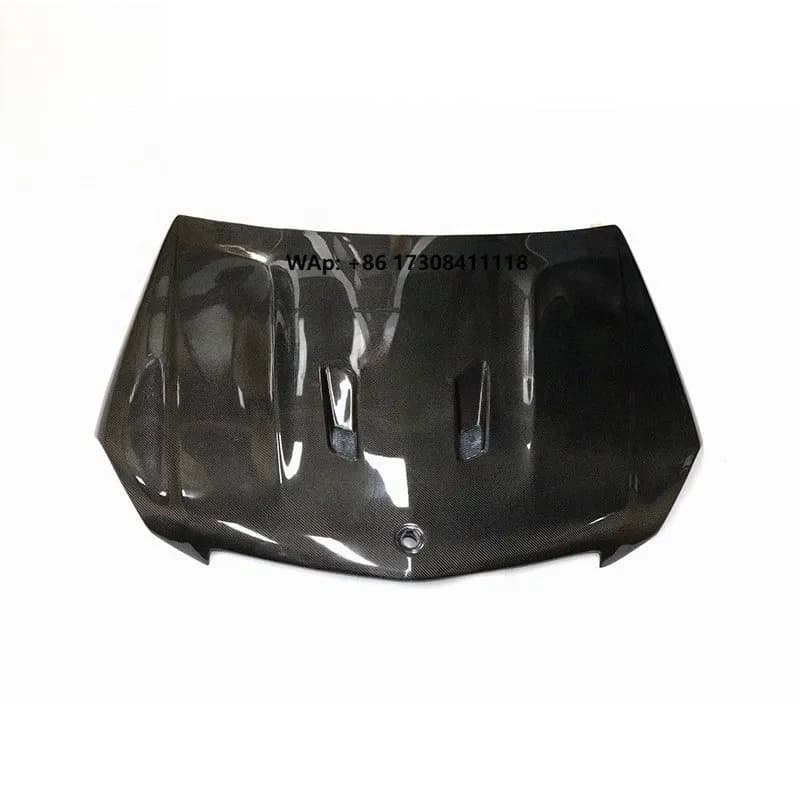 For C Class W204 C63 Car Engine Bonnet Hood Carbon Fiber Front Hood Car Modification Parts