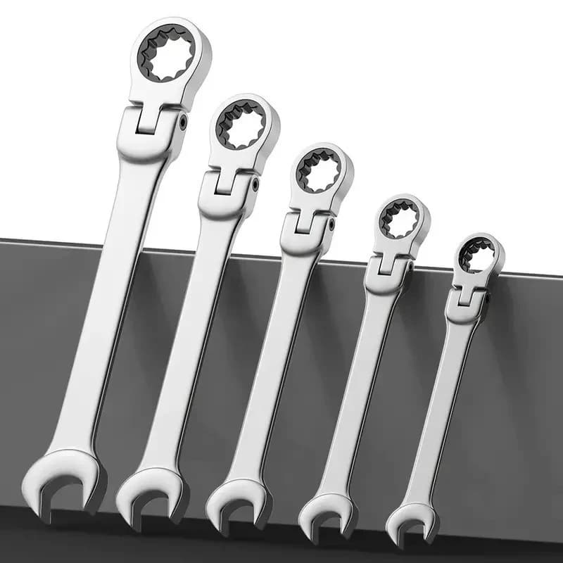 【Hot】Adjustable Ratchet Wrench 6mm-10mm Repair Quick Wrench Bike Cars Mechanical Workshopl Hand Tool Box Keys Kit Socket