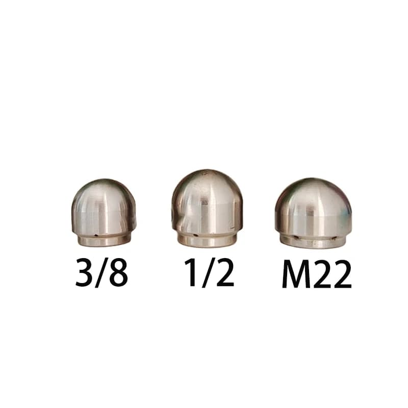 Stainless Steel High-pressure Nozzle Cleaning And Dredging Machine Small  Car Washing Machine Accessories Dredging Sewage Holes