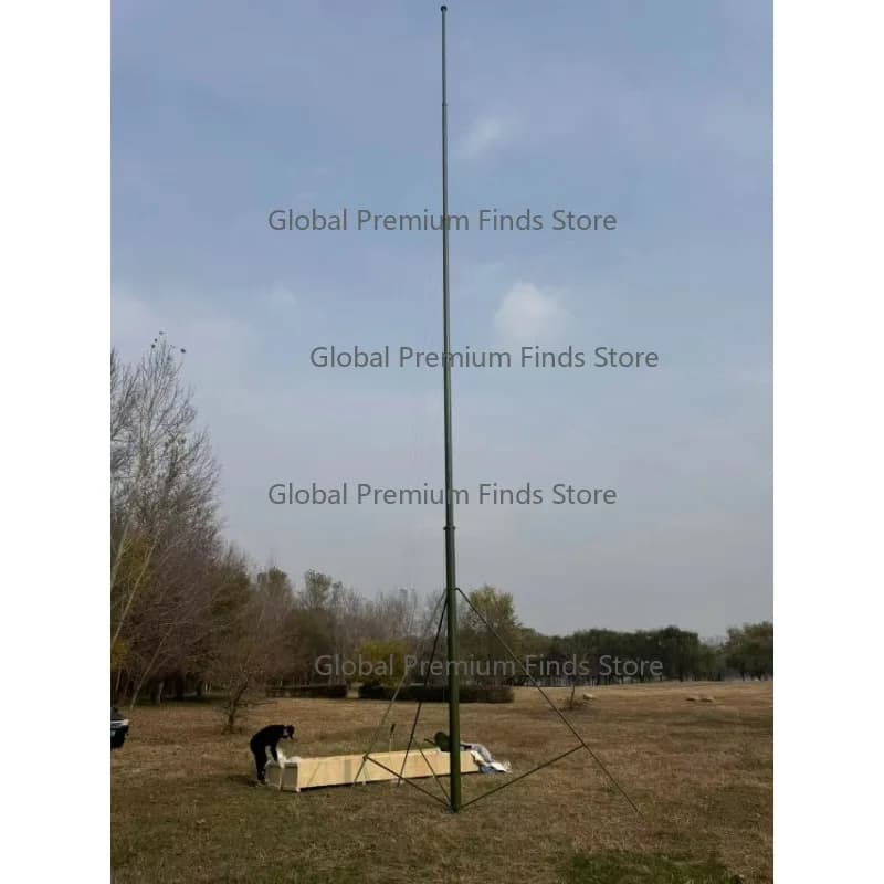 Manual Telescopic Antenna Mast Tower | Wholesale 4m/6m/8m/10m/12m/14m & 50ft/60ft