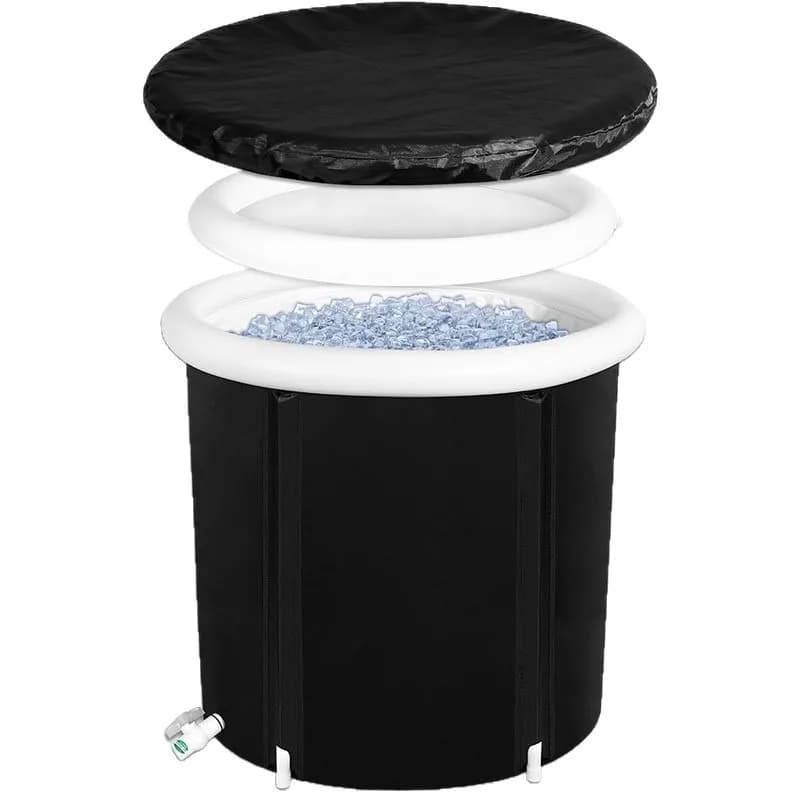Folding Bath Tub Adult Ice Bath Tub Baby Bath, Foldable y