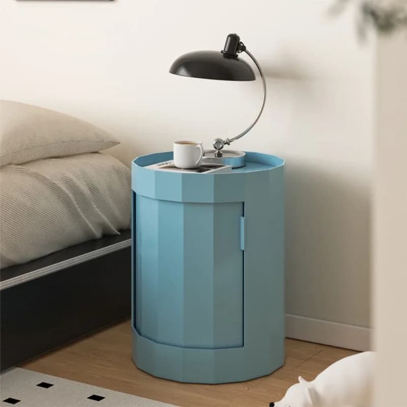 Functional Locker Storage Cabinet Creative Bedside Table with Pulley Bathroom Cabinet Living Room Sofa Mobile Side Cabinet