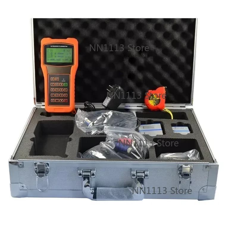 Handheld Data Logger Clamp-On Ultrasonic Flow Meter for Water Original Measurement Tool