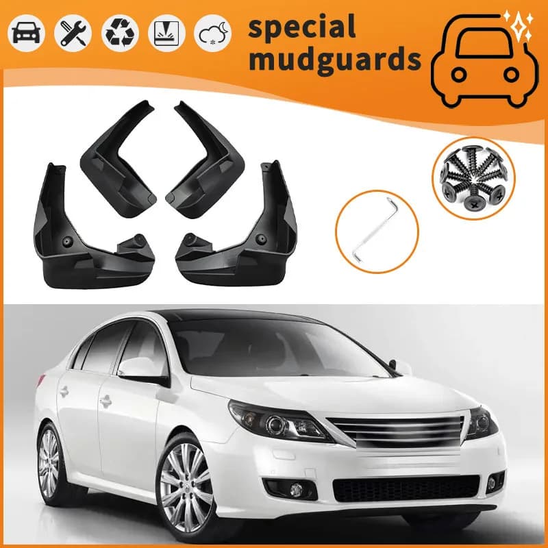 Suitable for 10-15 Renault Latitude fender car tire anti-splash mudguard skin