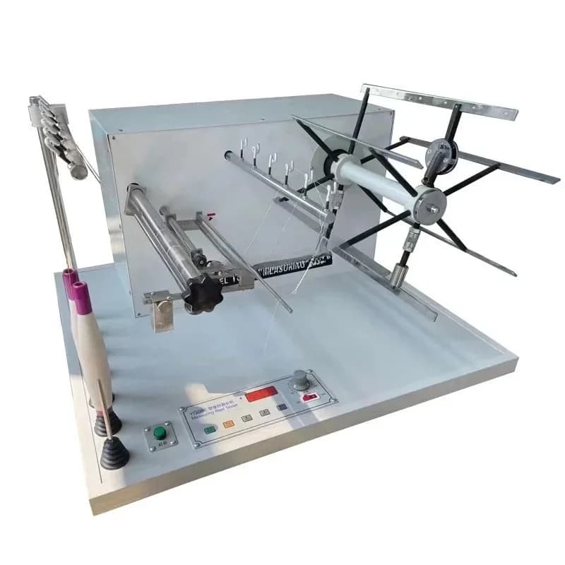 Yarn length measuring instrument 100 meters yarn winder, yarn count line density length measuring instrument, fully automatic