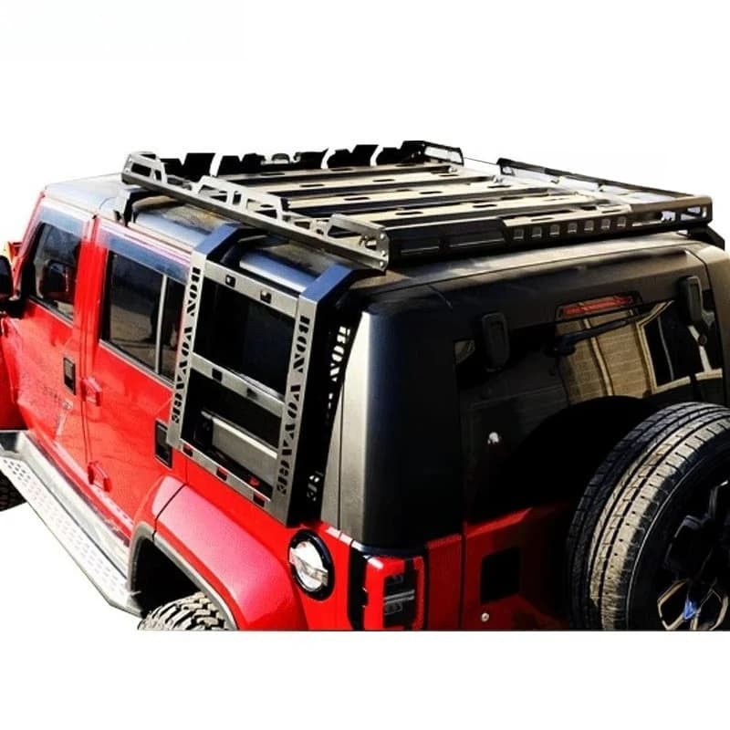 Universal Offroad Suv Sedan Van Steel Pad Flat Bike Iron Aluminum 4x4 Hard Top Luggage Brackets Car Roof Racks