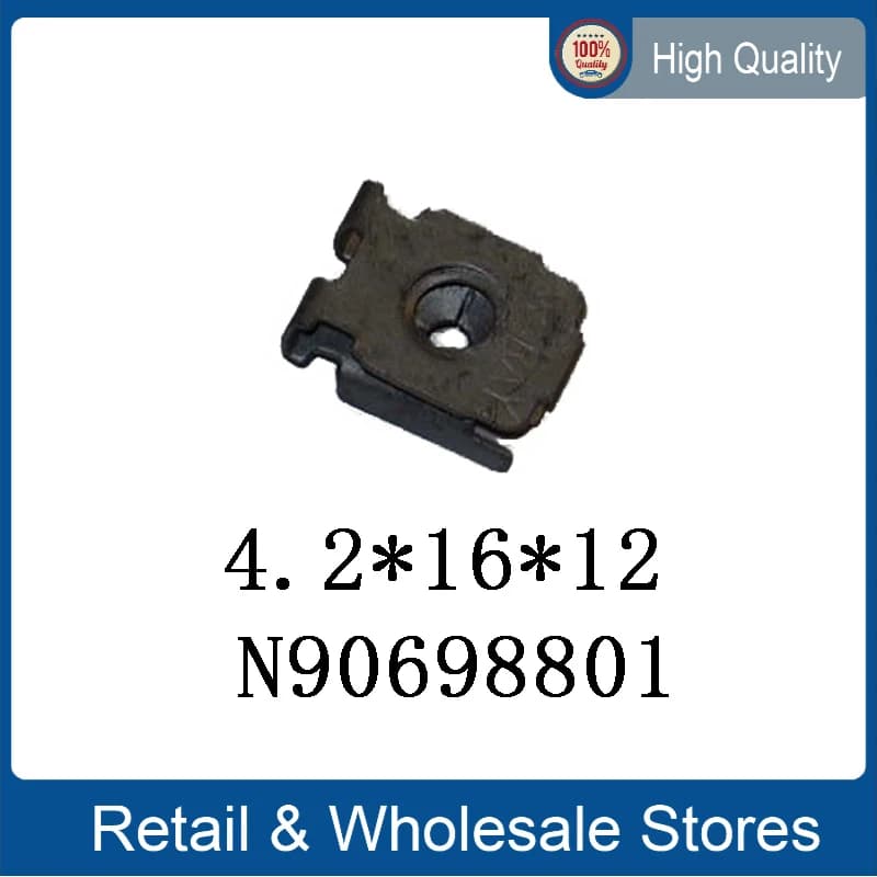 M4.2X16X12 N90698801  Insert nut T20 screw clamp Instrument panel center console glove box FOR VW  passat 2000-2012 2019-2023