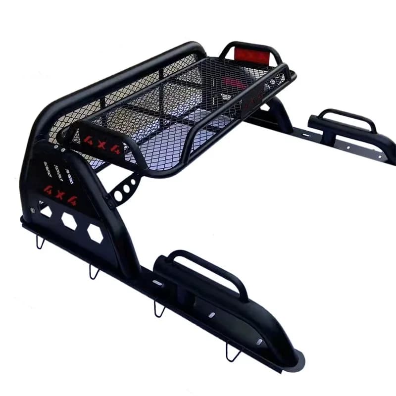 Factory Wholesale Anti-Roll Bar Protector Universal Carbon Steel Rear Tent for Pickup Trucks Toyota Tacoma Hilux 4x4