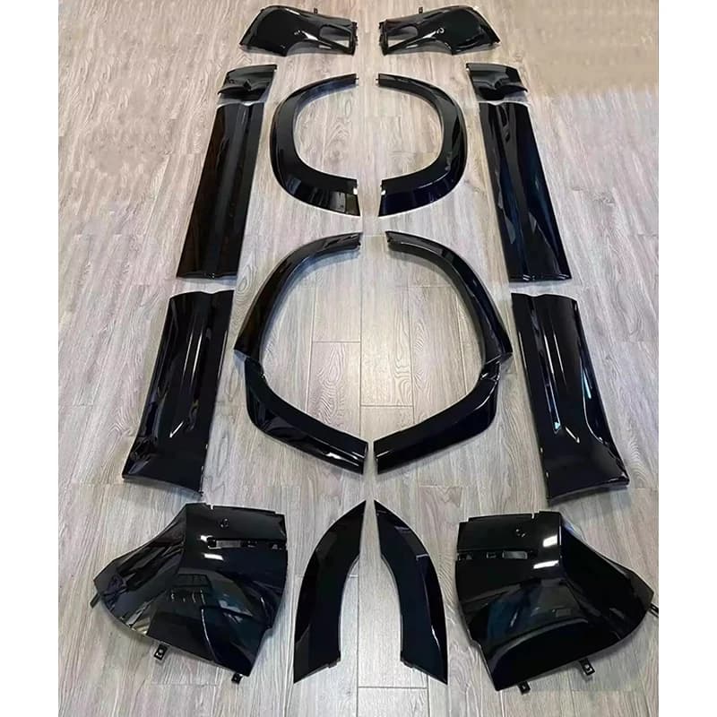 Glossy Black Front Bumper for  Defender Bodykit Exterior Car Accessories Body Parts