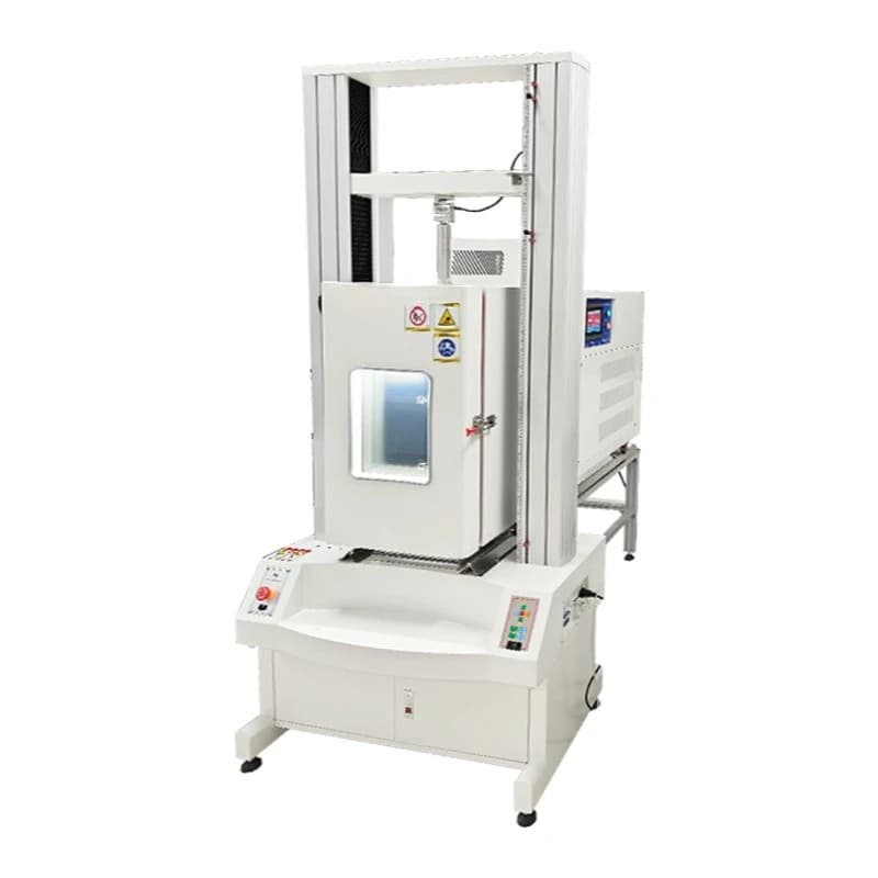 Rubber high and low temperature tensile testing machine, universal material tensile strength tester, electronic tensile testing