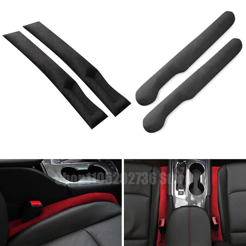 Suede Seat Gap Strip Anti-lost for FORD Peugeot JEEP KIA NISSAN LEXUS VW Cadillac Hyundai Chevrolet MG NIO BYD GAC