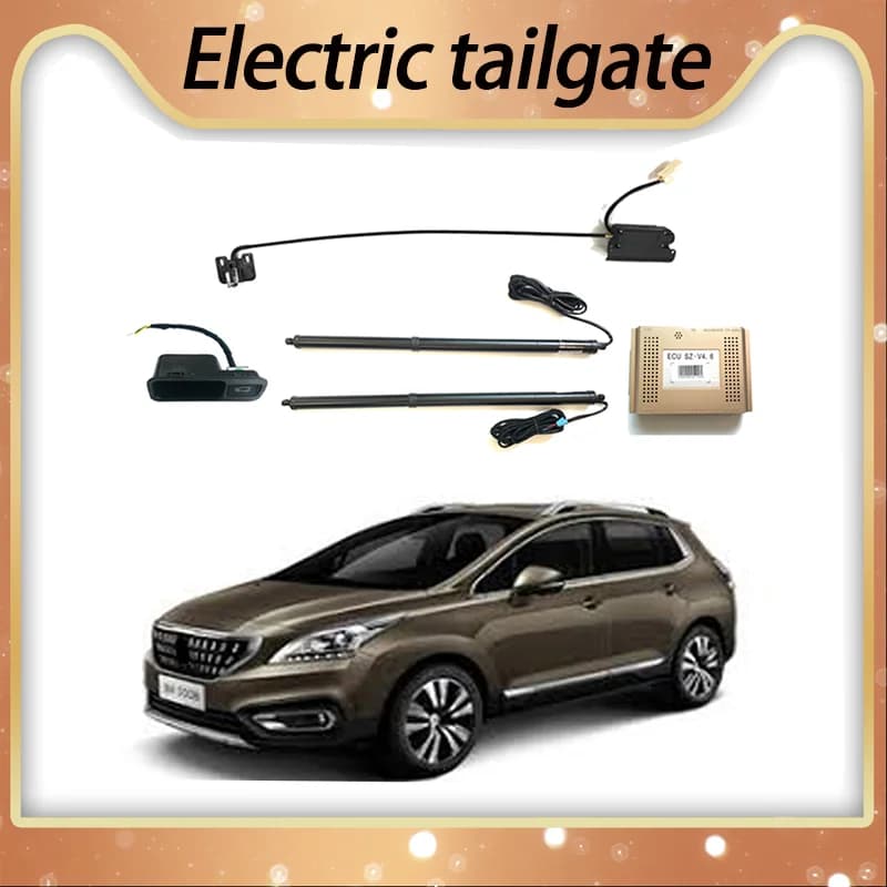 For peugeot 3008 control of the trunk electric tailgate door car lift  automatic trunk opening drift drive power