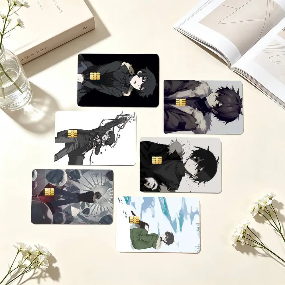 Z-ZENO Remake Haru Tsugino Credit Card HD Stickers Small Chip Waterproof Sticker Game Card Decal Gift