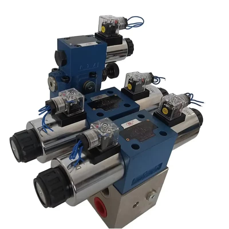 High Quality 220v Hydraulic Control Construction Machinery Valve Group for Construction and Agriculture