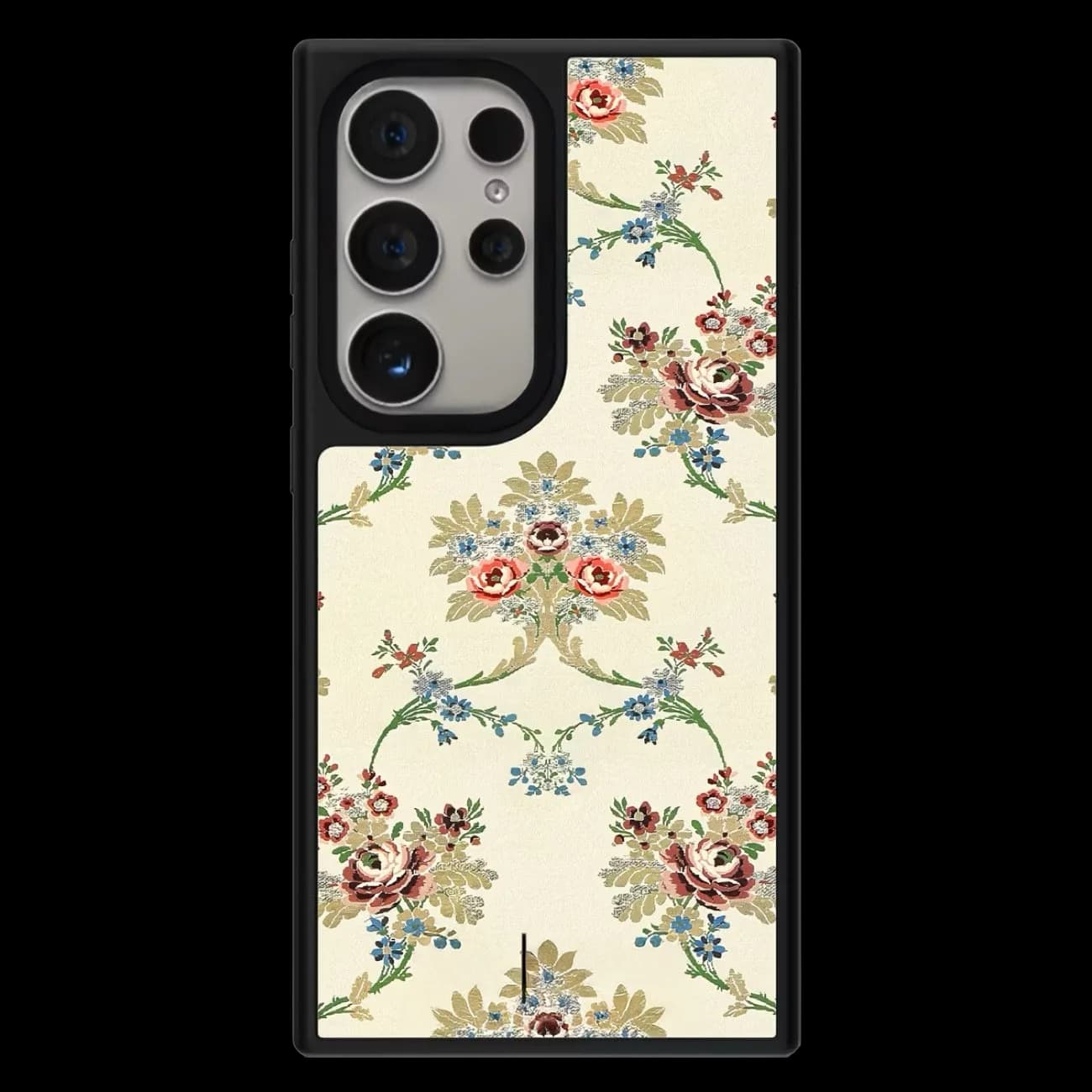 Vintage Pattern Mirror Magnetic Case: Compatible with Samsung Galaxy S23 U S24U S25 S26 Ultra S25+ S26 Plus Shell