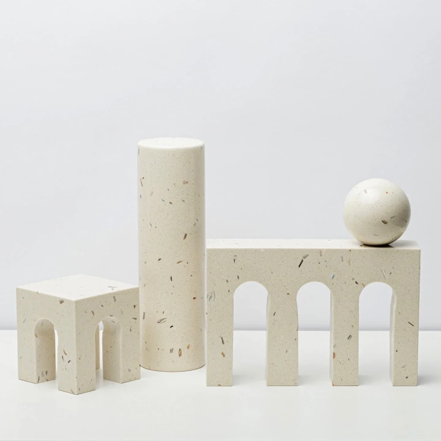 Minimalist Marble Sculptures Natural Stone Home Decoration Ornaments for Living Room Office Shelves Coffee Table