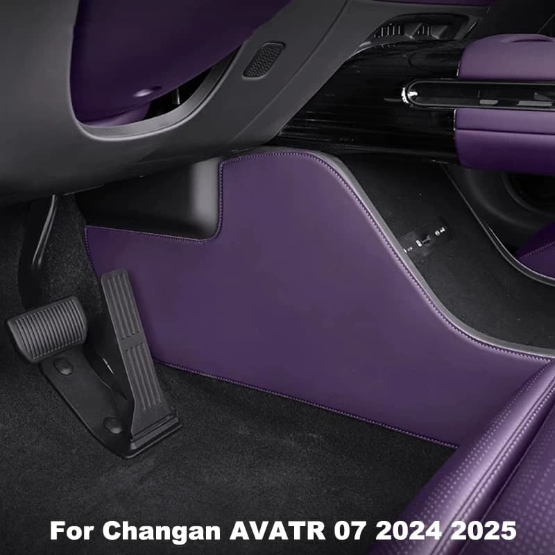 For Changan AVATR 07 2024 2025 Center Control Side Defense Anti-dirty Pad Leather Protective Cover Car Interior Accessories