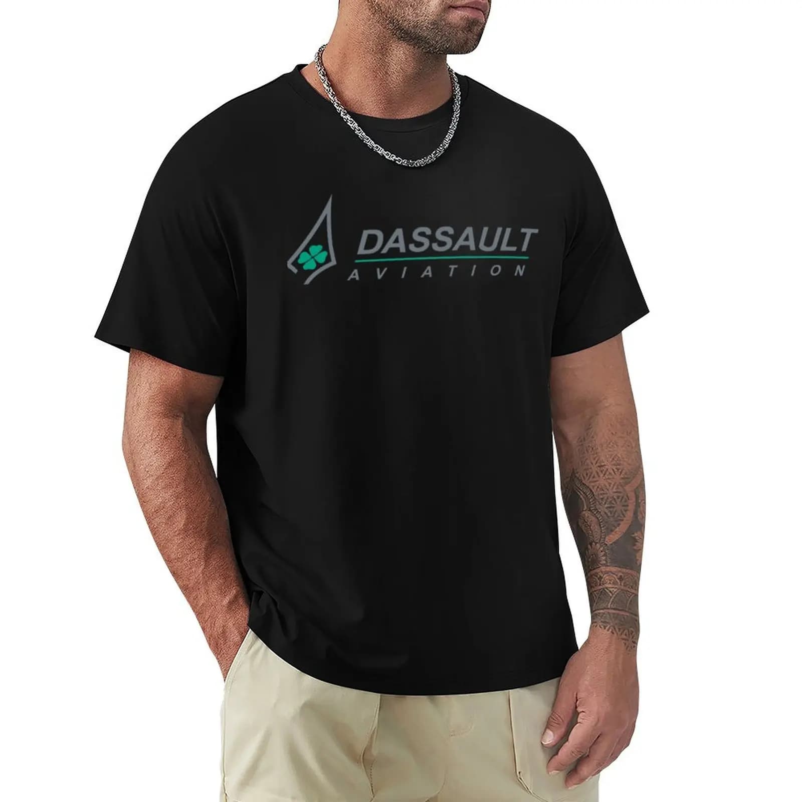 Dassault Aviation T-Shirt T-shirts man customs design your own aesthetic clothes shirts graphic tee mens clothes