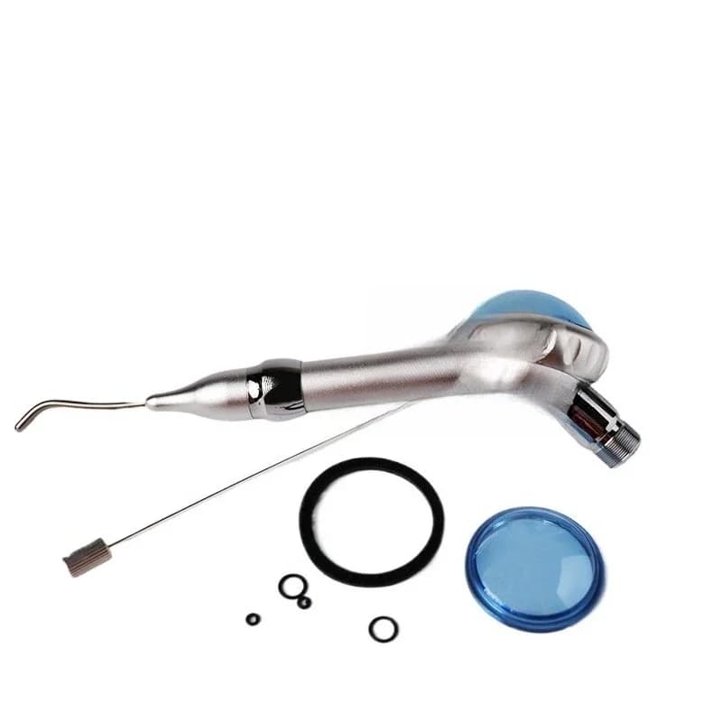 Dental sandblasting gun, oral dental sandblasting machine