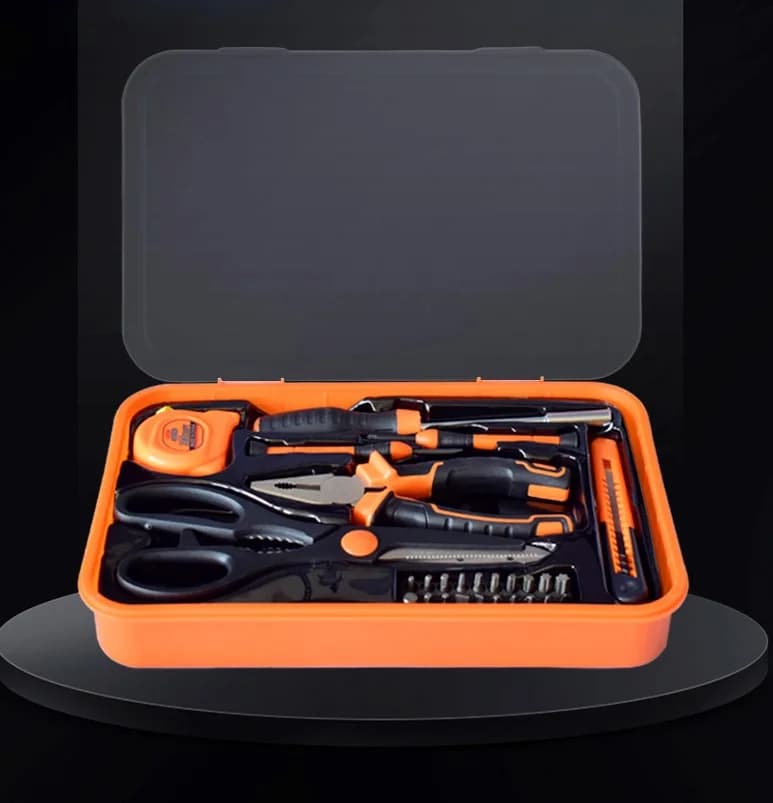 Professional Hand Tools Set Hammer Wrench Screwdriver Pliers Auto Repair Kit Tools