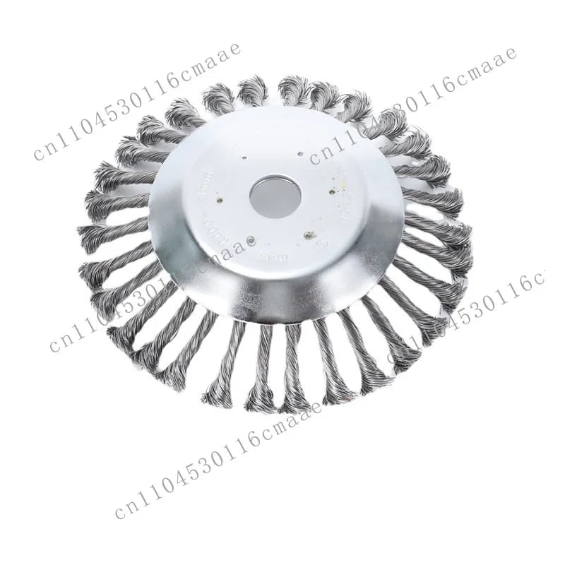 Lawn mower with 8-inch stranded wire Flat wheel Brush Angle grinder Cleaning and polishing accessories parts accessories