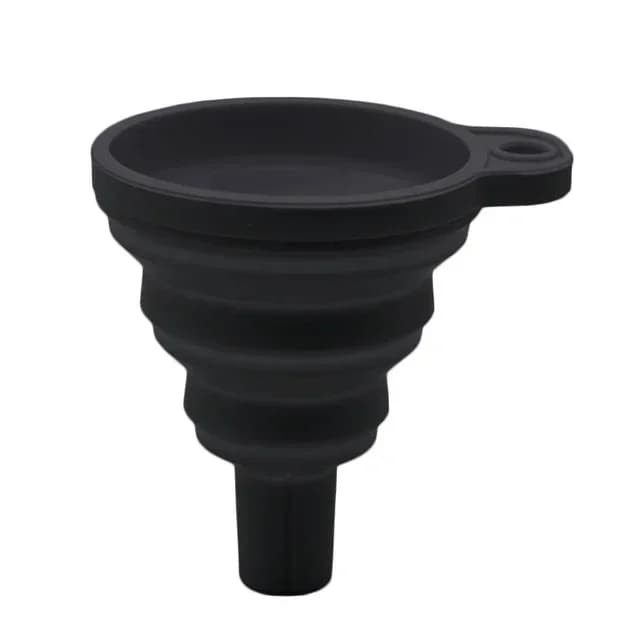 Universal Foldable Silicone Car Funnel Portable Liquid Pouring Tool for Engine Oil Windscreen Washer Fluid