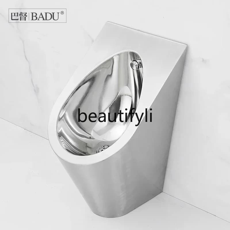 A53 304 stainless steel urinal wall-mounted creative urinal bar KTV men's urinal toilet