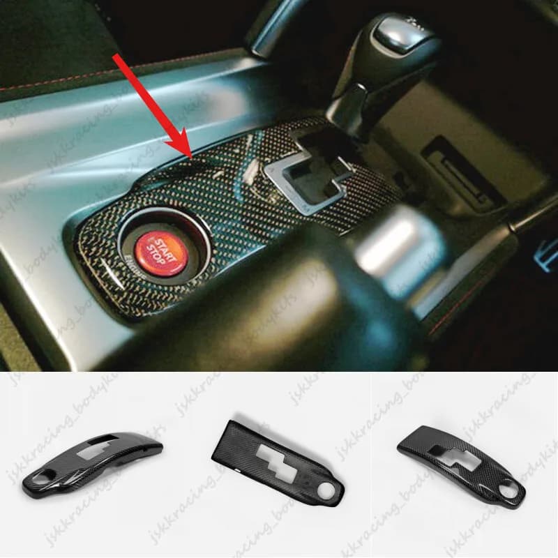 For Nissan GTR R35 09-16 Inner Gear Surround Stick Cover Carbon Fiber 1PCS car Body Kits
