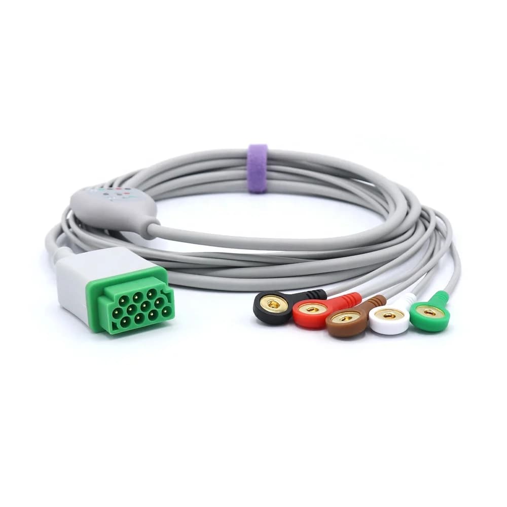 Cable 5 Leads Dash 1000/3000/4000 Leadwires 11pins