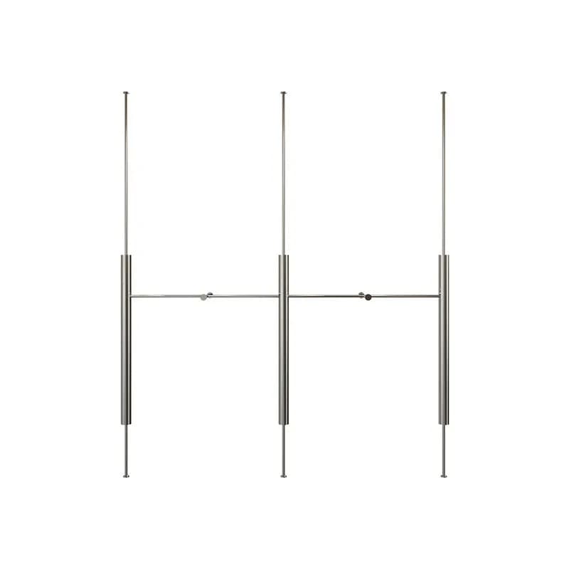 Stainless steel Internet celebrity wedding dress shop display rack props women's clothing hanger shelf shelf