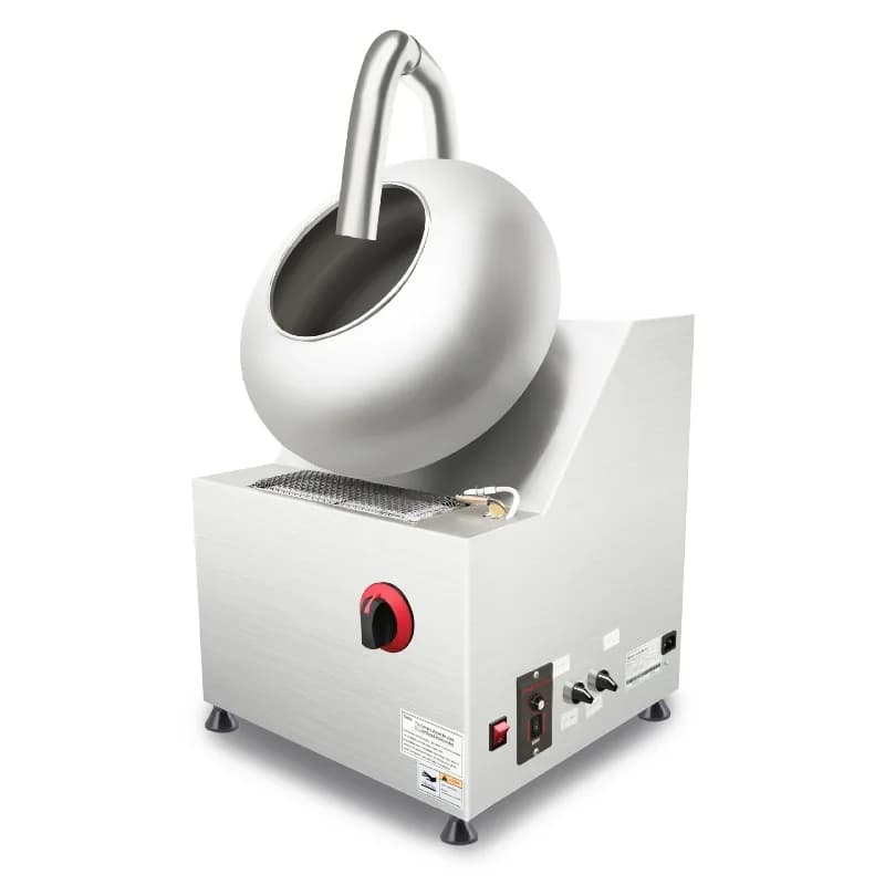 Gas stainless steel pill tablet coloring chocolate coating sugar coating machine round pot granulator coating machine