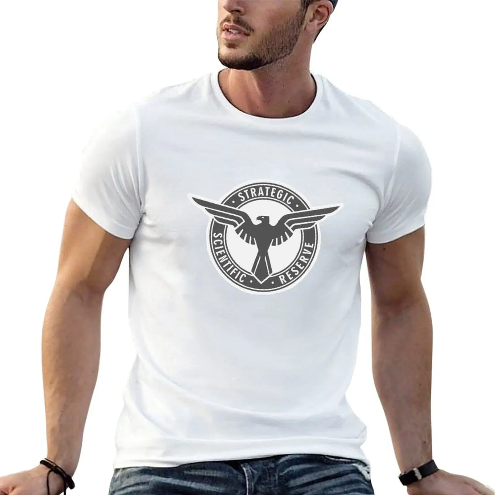SSR Logo T-Shirt fashion shirts customs design your own mens white t shirts
