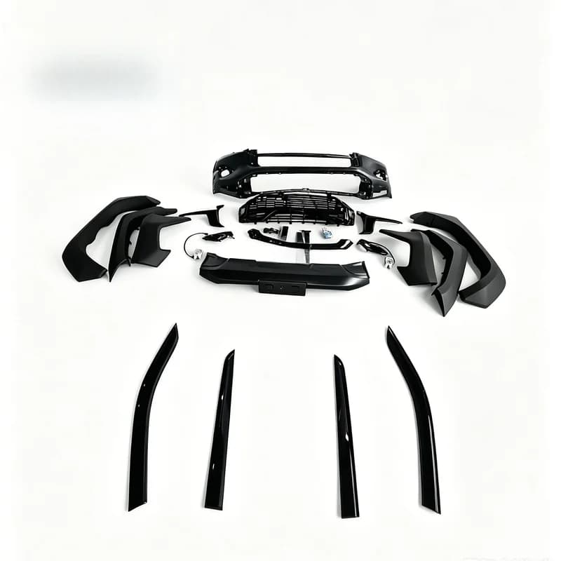 High-Quality ABS Full Body Kit for Hilux Revo Rocco 2020-2022 Upgrade to 2023 GR Sport Conversion Parts