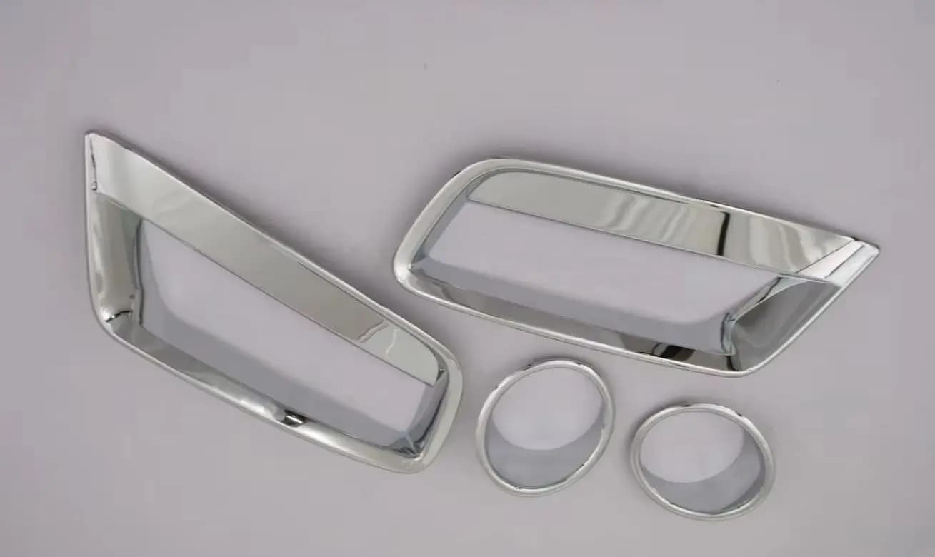 Chrome Front Fog Light Cover Upper And Lower Combo Set for BMW X3 F25  2011-2013