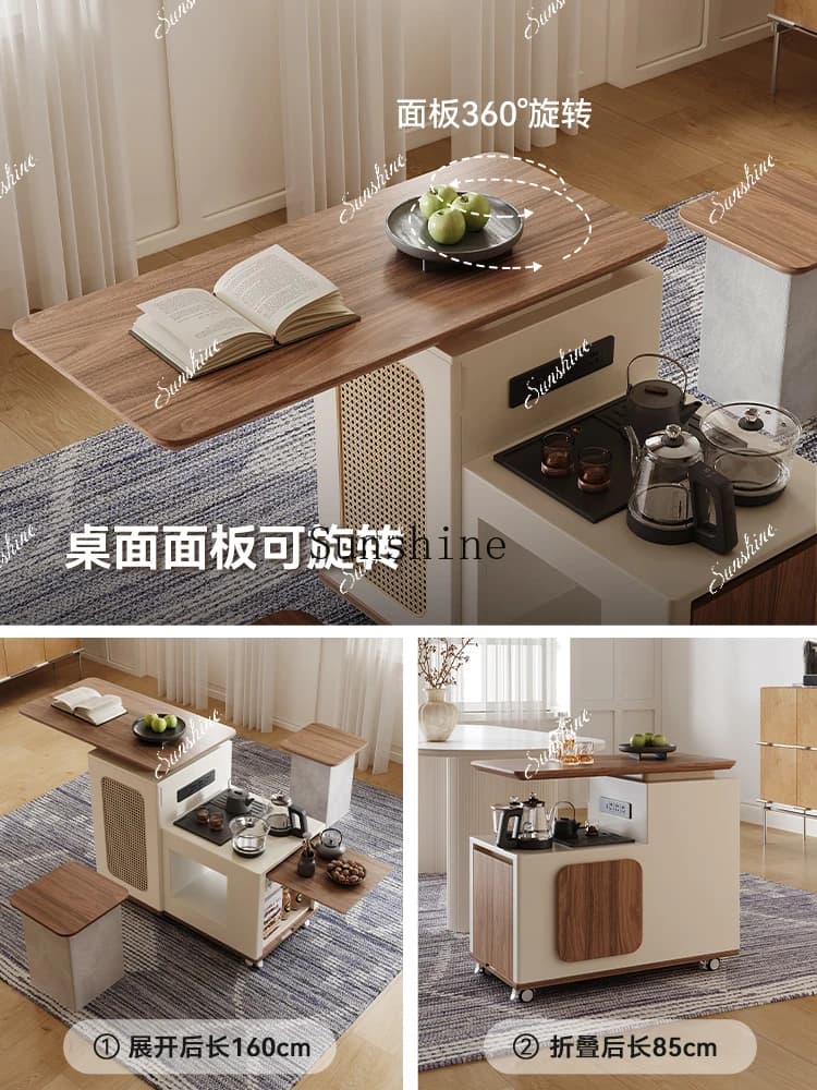 Movable home sofa side several one balcony tea table chair combination FT