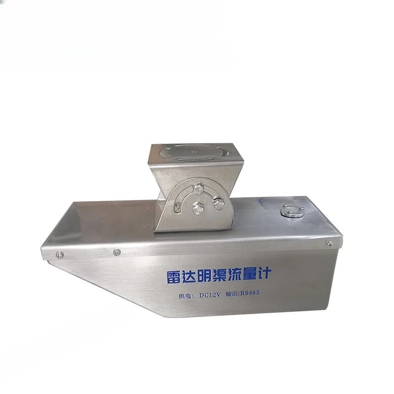 Radar flowmeter Non-contact radio wave velocimeter sensor