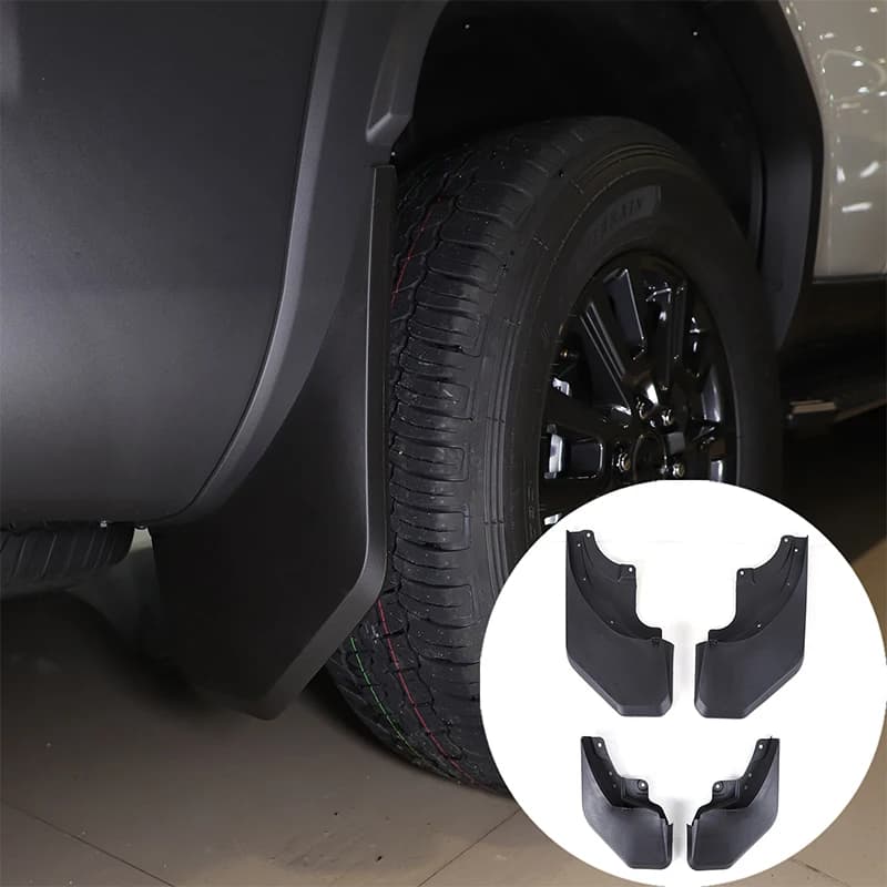 For Toyota Land Cruiser Prado 250 LC250 2024 Car Wheel Mud Flaps Splash Guards MudFlaps Front Rear Fender Auto Accessories