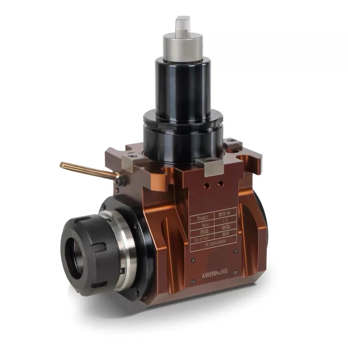 Double Output Composite Power Head Power Tool Holder Turret Turning Milling
