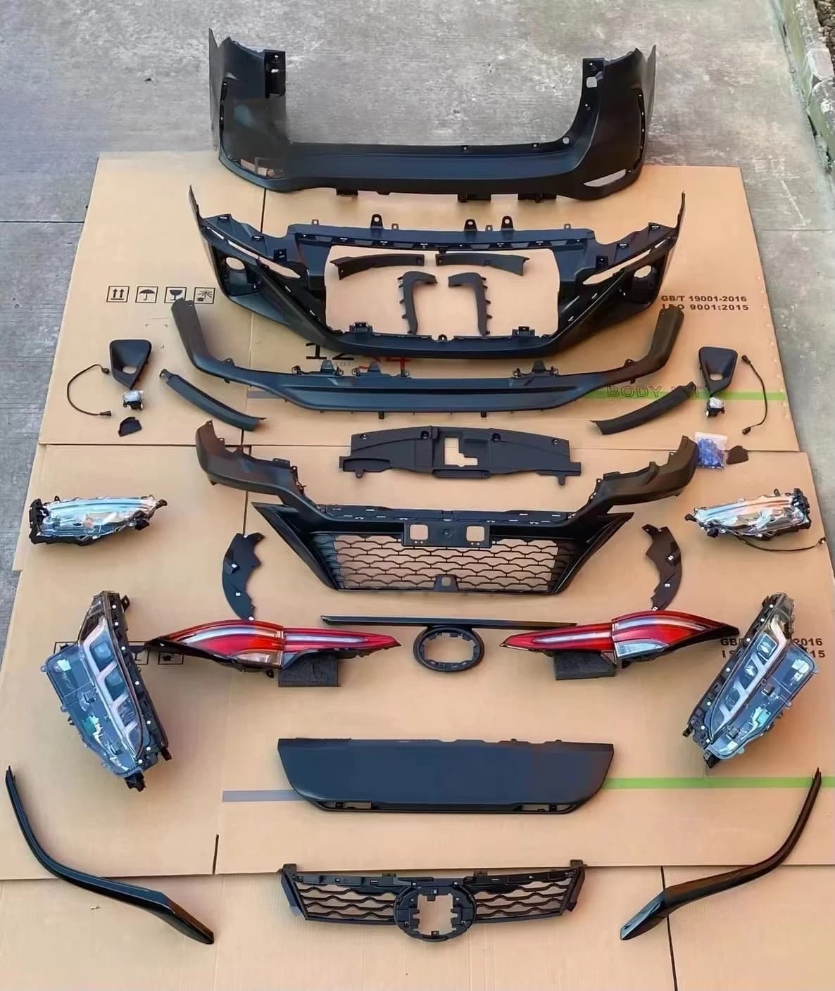 New Arrived! Complete Upgrade Body Kit for Fortuner. Facelift Body Kit for 2015 Fortuner, Fortuner Upgrade